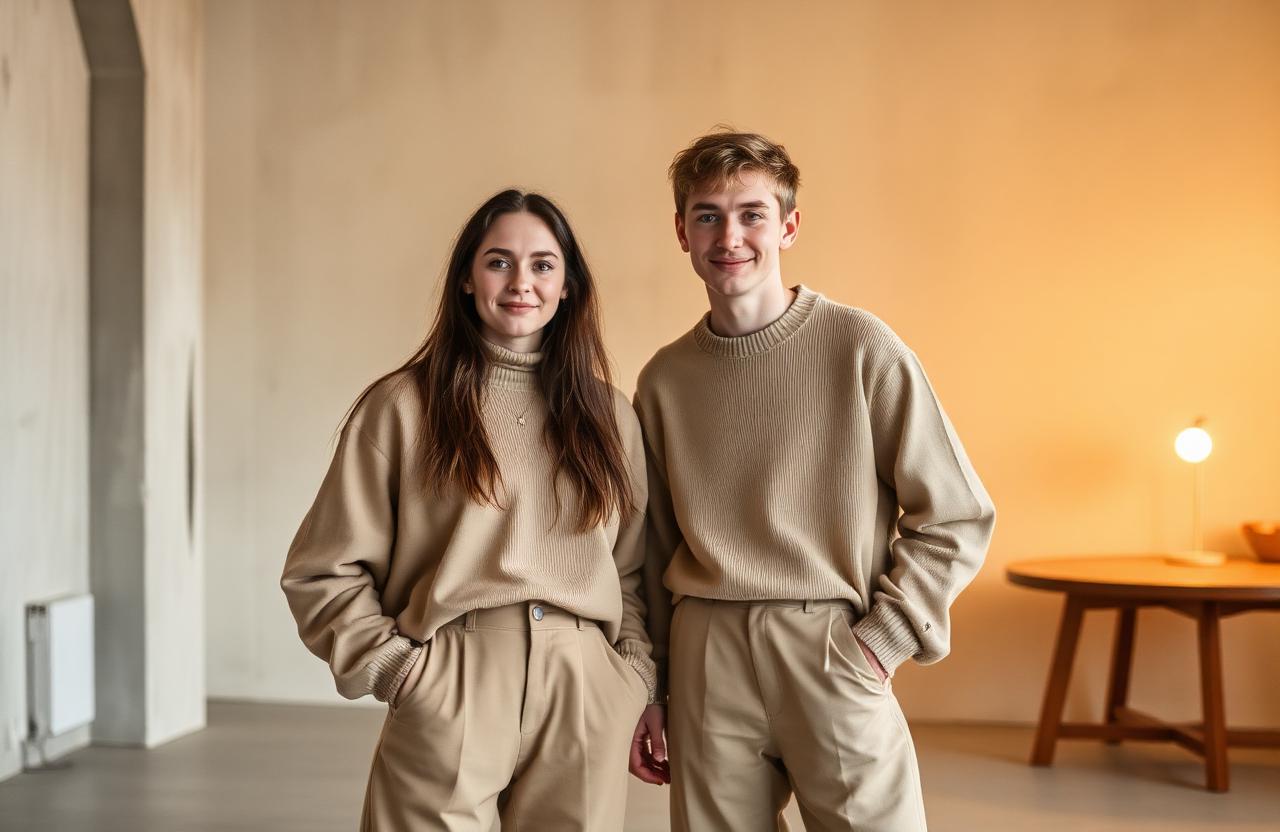 the founders of deg. in their stockholm studio